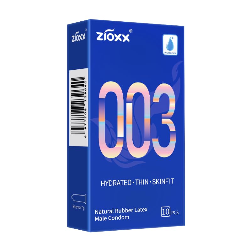 Amazon.com: ZIOXX 003 Ultra Thin Condoms, Natural Latex Lubricated